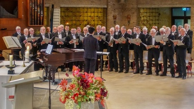 Kerstconcert Mannenkoor Sint-Caecilia in Sint-Jan op 21 december