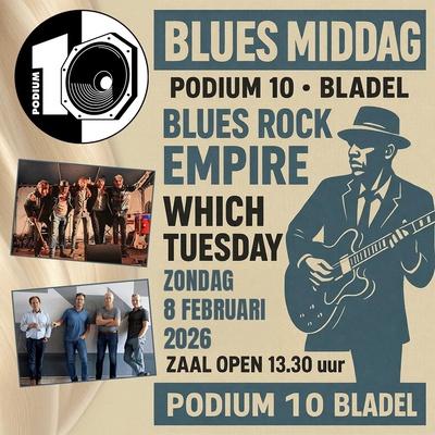 Bluesmiddag Podium 10