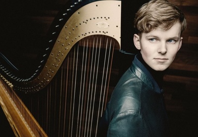 Harpconcert Joost Willemze in Huize Gaudeamus Bilthoven