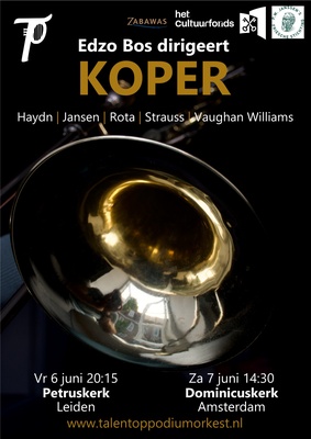 Talent op Podium Orkest presenteert: KOPER