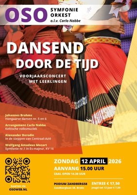 12 april: OSO Symfonieorkest & Leerlingen ‘Dansend door de tijd’