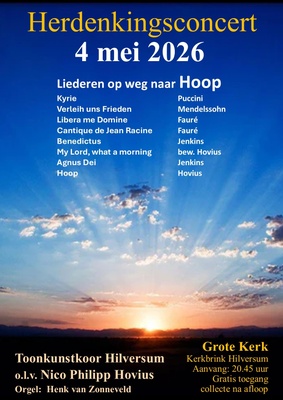 Toonkunstkoor Hilversum herdenkt