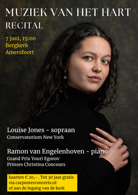 KLASSIEK JONG TALENT  Recital sopraan en piano  Louise Jones - Ramon van Engelenhoven