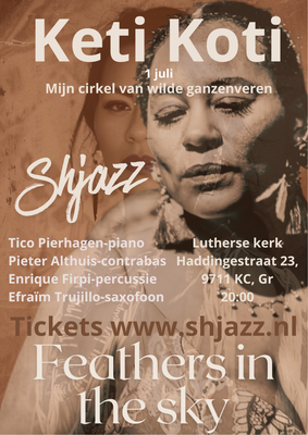 Keti Koti, Mijn cirkel van wilde ganzenveren, feathers in the sky