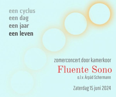 Zomerconcert kamerkoor Fluente Sono