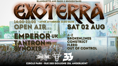 La Blanquette x Broken'Bass: Exoterra Open Air Circle Park 