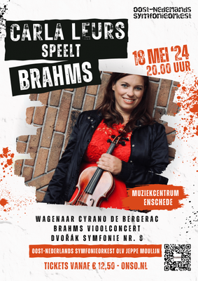 Carla Leurs speelt Brahms vioolconcert