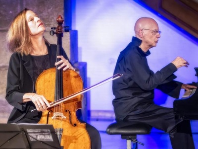 Celliste Anja Lechner en pianist François Couturier mixen klassiek en jazz