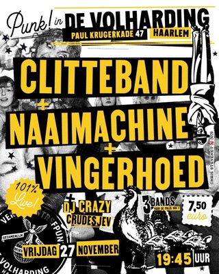 Clitteband + Naaimachine + Vingerhoed