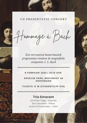 Hommage a Bach / Trio Emerant