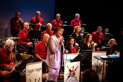 Swing Concert, Biggle Baggle Bigband in Westerbork