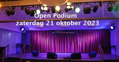 Open Podium in Muziekcafe de Lantaern