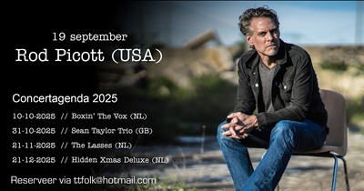 Afscheidsconcert Rod Picott