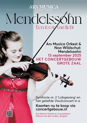 Ars Musica en Noa Wildschut in Het Concertgebouw