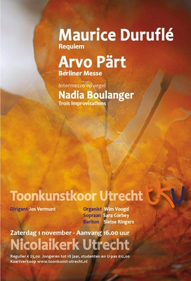 Requiem van Duruflé en Berliner Messe van Pärt 