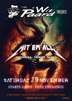 Hit 'em All: Metallica tribute band !